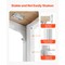 Folding Desk 31.5 Inch Foldable Table with Storage Hooks Space Saving Computer Table
